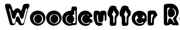 Woodcutter Relieve font preview